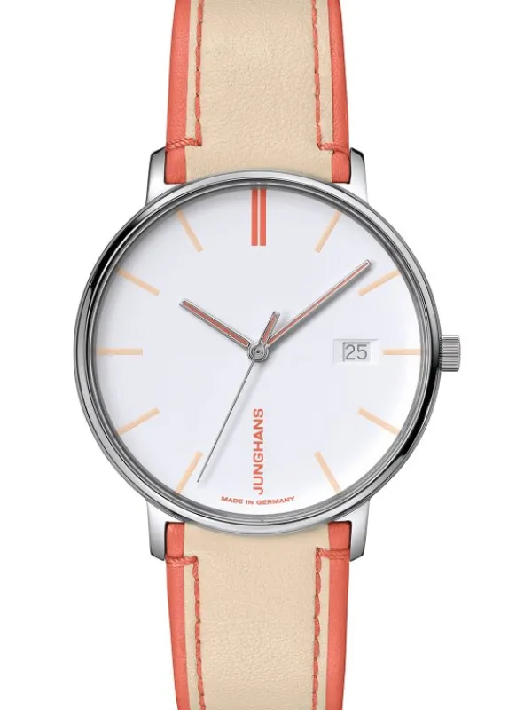 JUNGHANS Damenuhren-FORM Damen Orange 47/4458.00