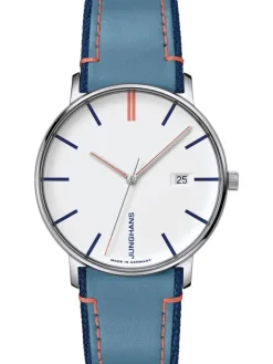 JUNGHANS Herrenuhren | Damenuhren-FORM Quarz Blau 41/4481.00