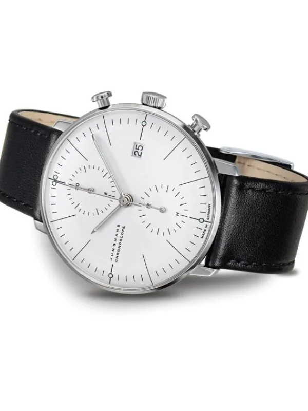 JUNGHANS Herrenuhren-MAX BILL CHRONOSCOPE SAPHIR 27/4600.02