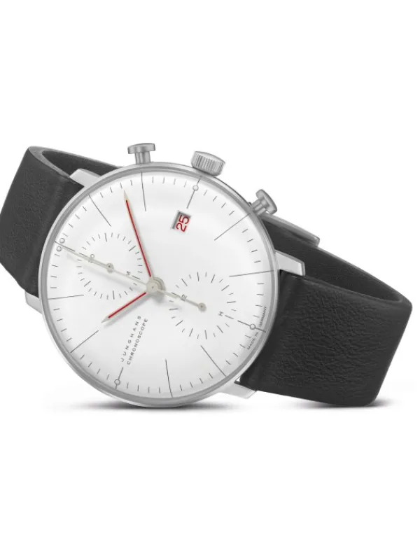 JUNGHANS Herrenuhren-max bill Chronoscope Bauhaus 27/4303.02