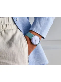 JUNGHANS Damenuhren-max bill Damen Arktikblau 47/4554.02