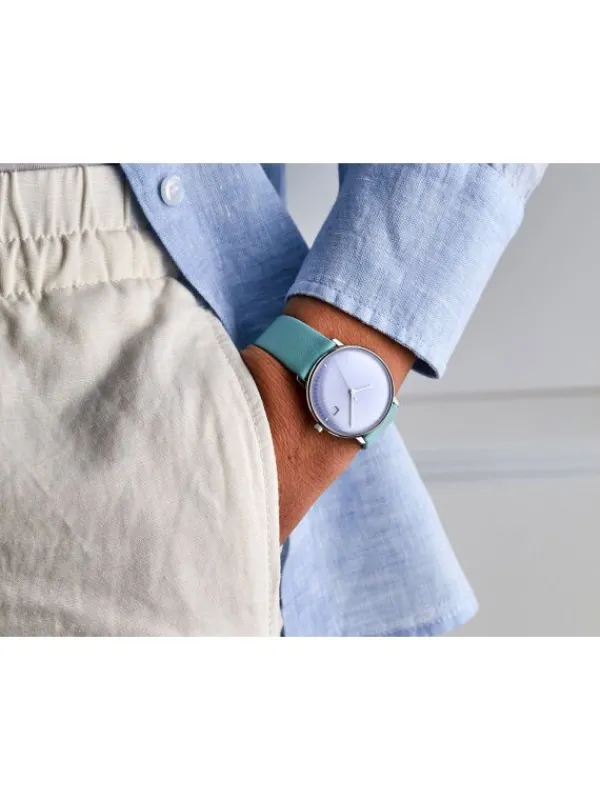 JUNGHANS Damenuhren-max bill Damen Arktikblau 47/4554.02