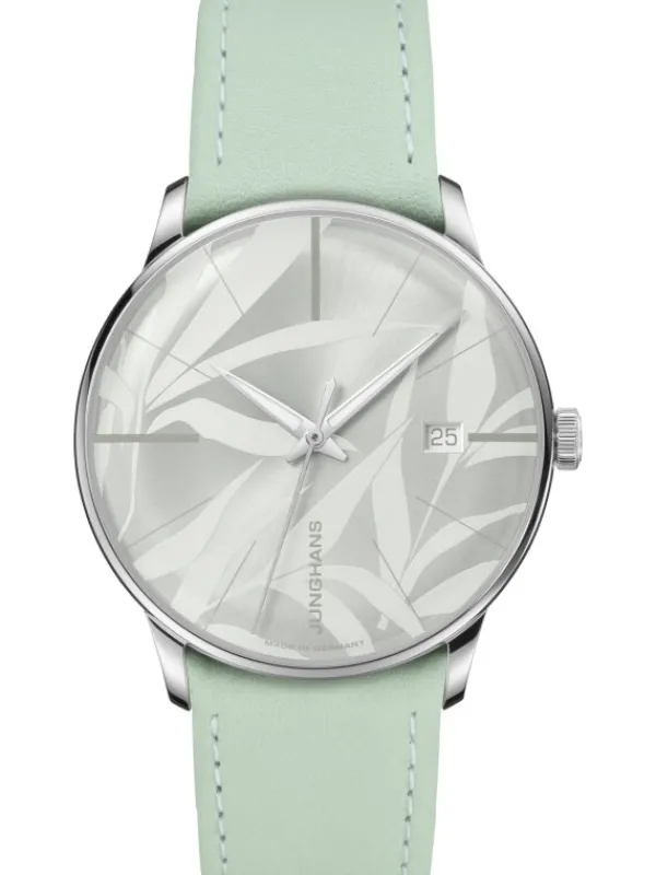 JUNGHANS Damenuhren-Meister Automatic Hellgrün 27/4243.02
