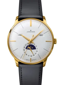 JUNGHANS Herrenuhren-Meister Kalender goldf. 27/7202.02