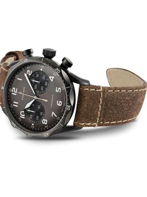 JUNGHANS Herrenuhren-Meister Pilot Black 027/3794.00