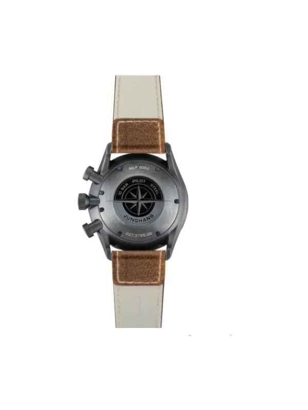 JUNGHANS Herrenuhren-Meister Pilot Black 027/3794.00