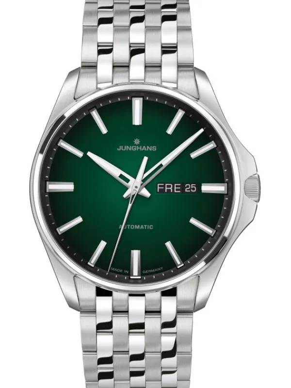JUNGHANS Herrenuhren-Meister S Automatic Grün 27/4518.44