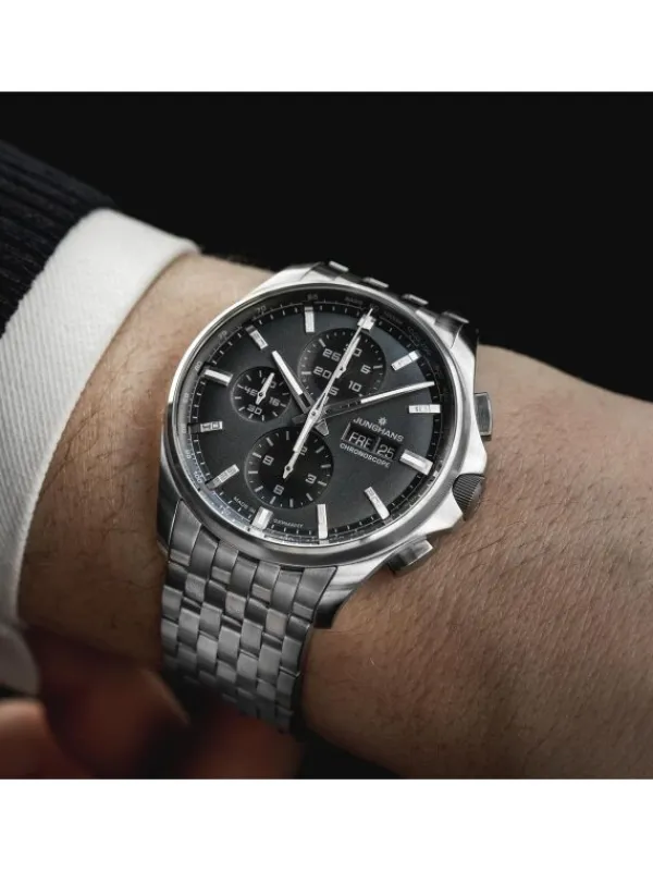 JUNGHANS Herrenuhren-Meister S Chronoscope 027/4024.44