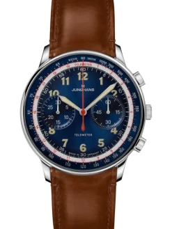 JUNGHANS Herrenuhren-Meister Telemeter Blau 27/3587.02