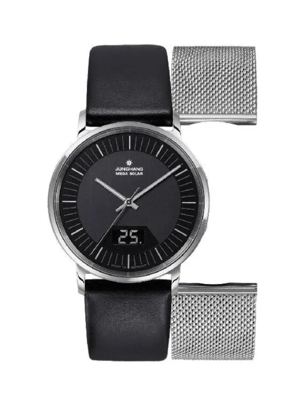 JUNGHANS Herrenuhren-Milano Mega Solar 56/4220