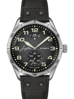 JUNGHANS Herrenuhren-Pilot Automatic 27/4490.00