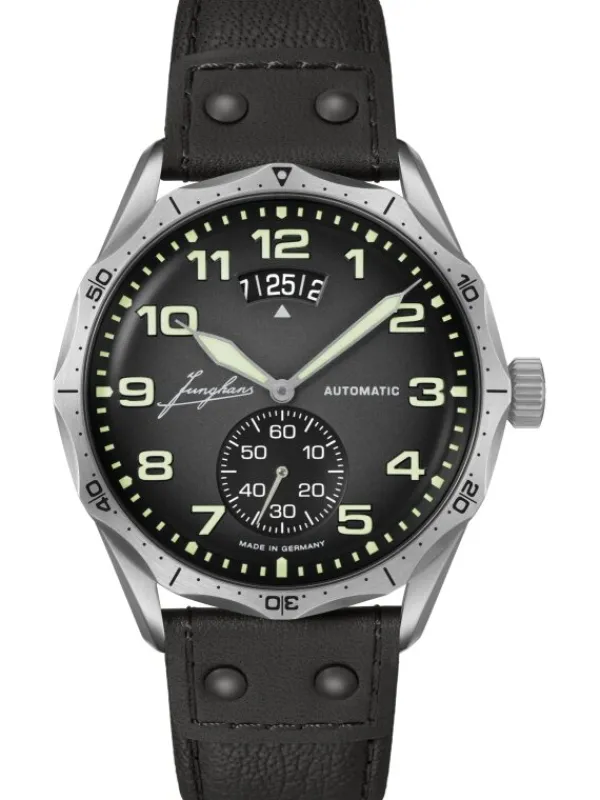 JUNGHANS Herrenuhren-Pilot Automatic 27/4490.00