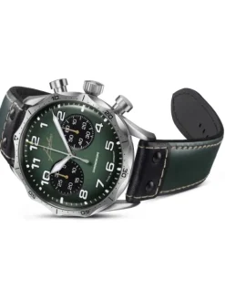 JUNGHANS Herrenuhren-Pilot Chronoscope 27/3492.00