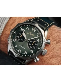 JUNGHANS Herrenuhren-Pilot Chronoscope 27/3492.00