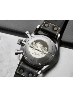 JUNGHANS Herrenuhren-Pilot Chronoscope 27/3492.00