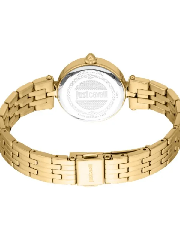 Just Cavalli Damenuhren-Attraente goldf. grün JC1L330M0055