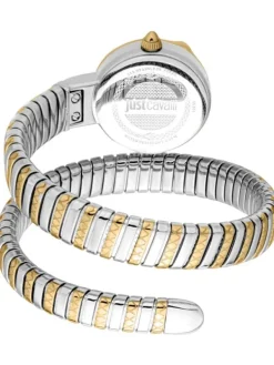 Just Cavalli Damenuhren-Cerchio snake bicolor JC1L301M0065