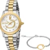 Just Cavalli Damenuhren-Eterna Set Bicolor JC1L359M0085
