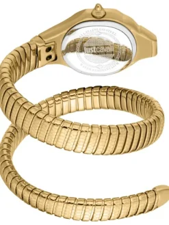 Just Cavalli Damenuhren-Fiore goldf. Türkis JC1L354M0035
