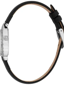 Just Cavalli Damenuhren-Perla silberf. Leder schwarz JC1L366L0015