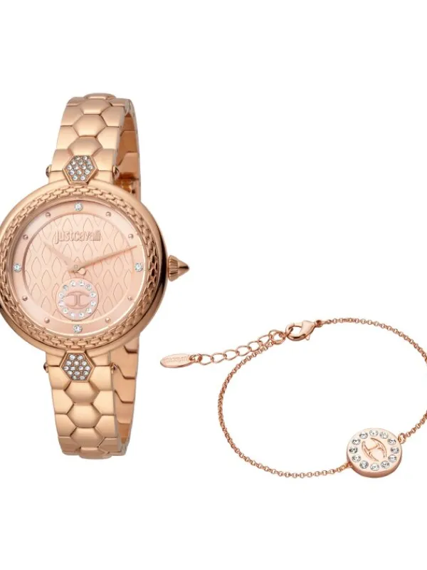 Just Cavalli Damenuhren-Set Creazione per te JC1L128M0085