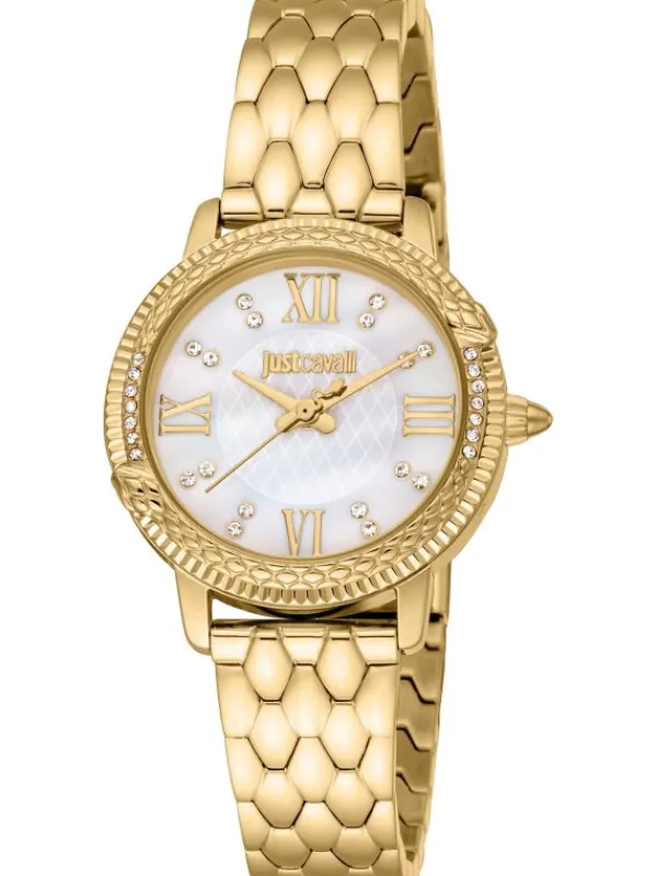 Just Cavalli Damenuhren-Set Fidenza goldf. JC1L276M0055