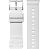 LUMINOX Uhrenarmbänder | Zubehör-0320, 22 mm, SILICONE, wh, Steel FP.2201.10Q