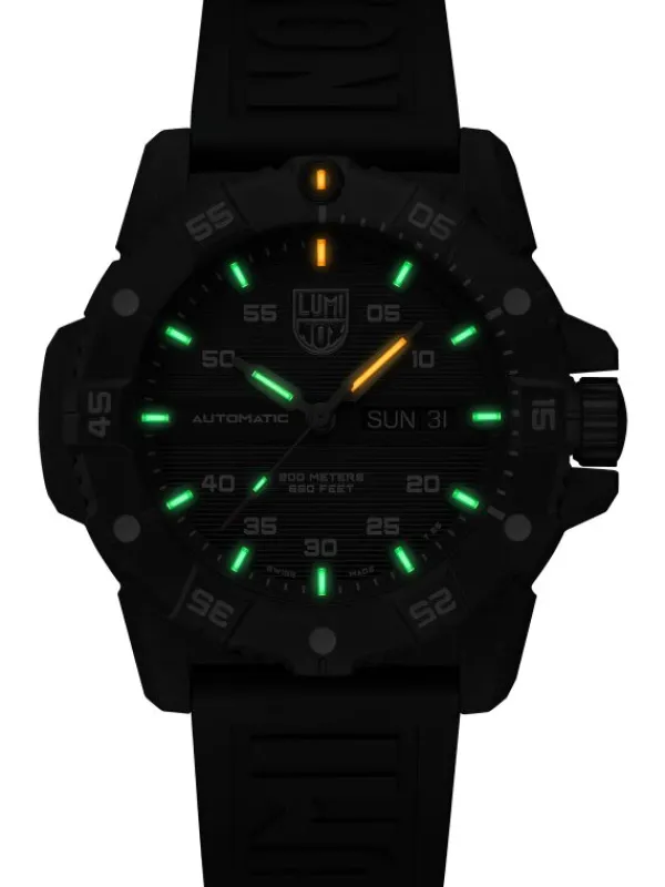 LUMINOX Herrenuhren-MASTER CARBON SEAL AUTOMATIC 3860 SERIES XS.3877