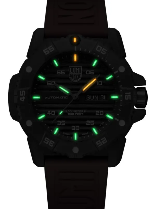 LUMINOX Herrenuhren-MASTER CARBON SEAL AUTOMATIC 3860 SERIES xs.3875
