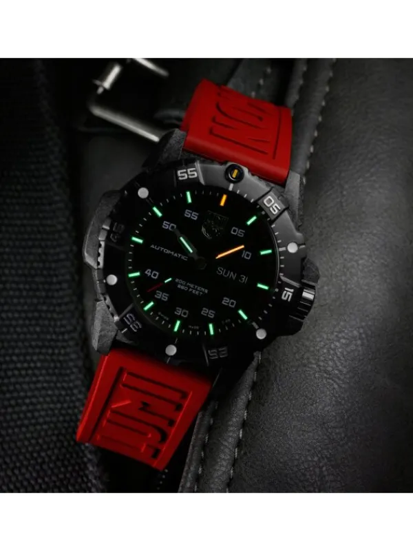 LUMINOX Herrenuhren-MASTER CARBON SEAL AUTOMATIC 3860 SERIES xs.3875