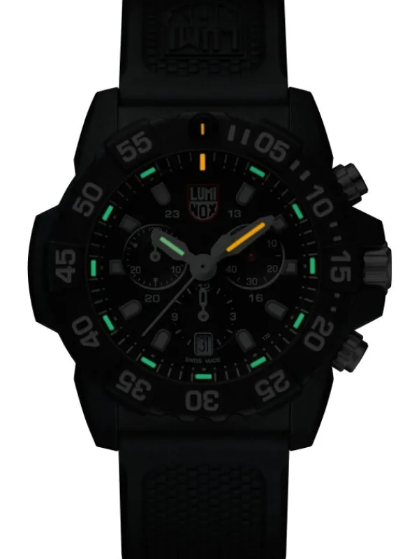 LUMINOX Herrenuhren-Navy Seal 3581 BL/WH NBR xs.3581