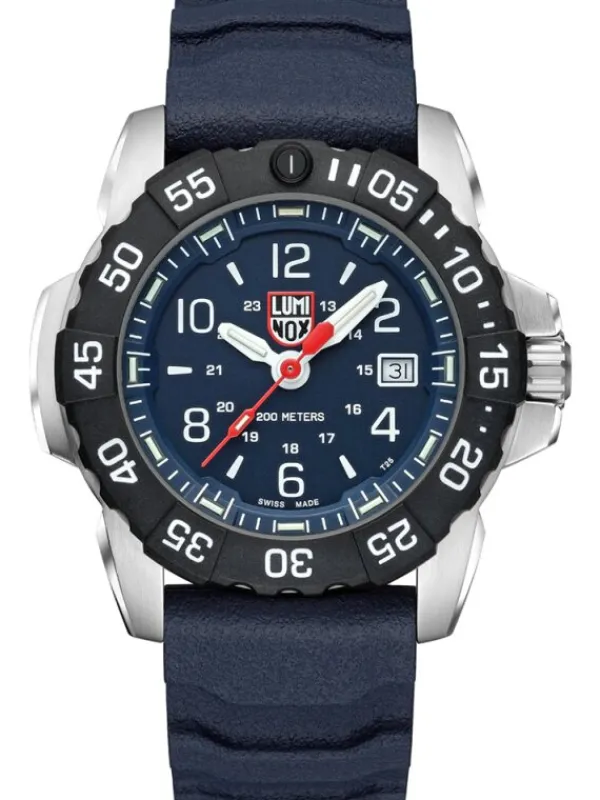 LUMINOX Herrenuhren-NAVY SEAL STEEL 3250 SERIES XS.3253.CB