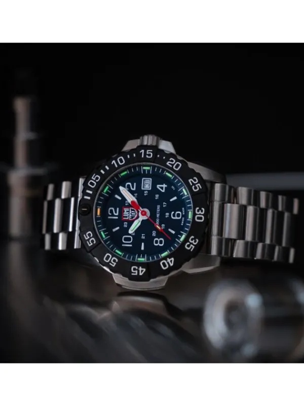 LUMINOX Herrenuhren-NAVY SEAL STEEL 3250 SERIES xs.3254.CB