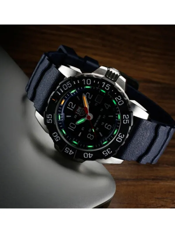 LUMINOX Herrenuhren-NAVY SEAL STEEL 3250 SERIES XS.3253.CB