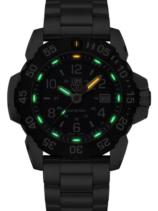 LUMINOX Herrenuhren-NAVY SEAL STEEL 3250 SERIES xs.3254.CB