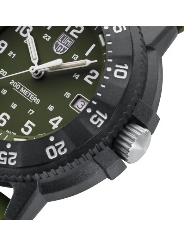 LUMINOX Herrenuhren-ORIGINAL NAVY SEAL 3000 EVO SERIES grün XS.3013.EVO.S