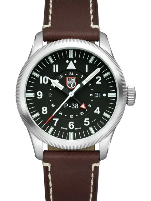 LUMINOX Herrenuhren-P-38 LIGHTNING GMT 9520 SERIES XA.9521