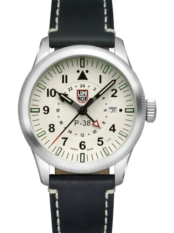 LUMINOX Herrenuhren-P-38 LIGHTNING GMT 9520 SERIES XA.9527