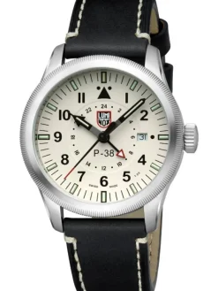 LUMINOX Herrenuhren-P-38 LIGHTNING GMT 9520 SERIES XA.9527