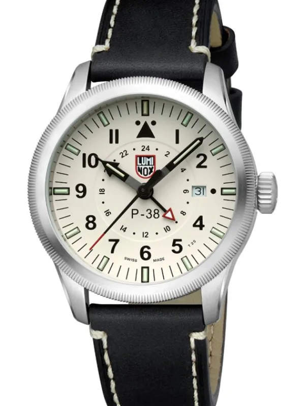 LUMINOX Herrenuhren-P-38 LIGHTNING GMT 9520 SERIES XA.9527