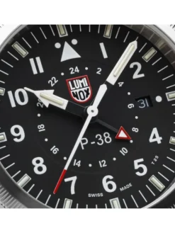 LUMINOX Herrenuhren-P-38 LIGHTNING GMT 9520 SERIES XA.9521