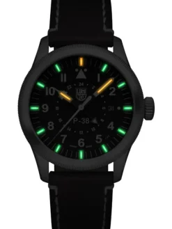 LUMINOX Herrenuhren-P-38 LIGHTNING GMT 9520 SERIES XA.9521