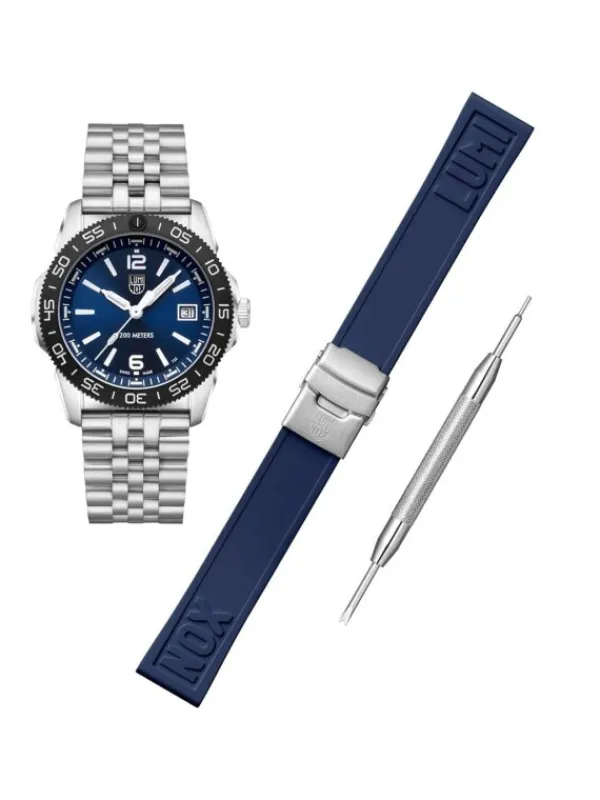 LUMINOX Herrenuhren | Damenuhren-PACIFIC DIVER 3120M SERIES 39mm Set XS.3123M.SET.1