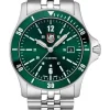 LUMINOX Herrenuhren-SPORT TIMER 0910 SERIES grün XS.0917