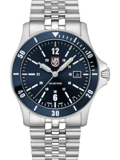 LUMINOX Herrenuhren-SPORT TIMER 0910 SERIES blau XS.0913