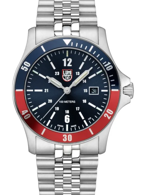 LUMINOX Herrenuhren-SPORT TIMER 0910 SERIES Blau XS.0914