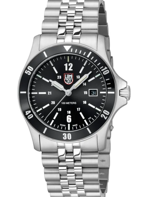 LUMINOX Herrenuhren-SPORT TIMER 0910 SERIES schwarz XS.0911