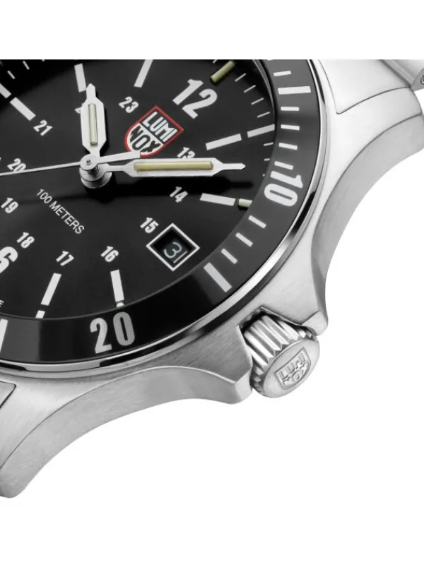 LUMINOX Herrenuhren-SPORT TIMER 0910 SERIES schwarz XS.0911