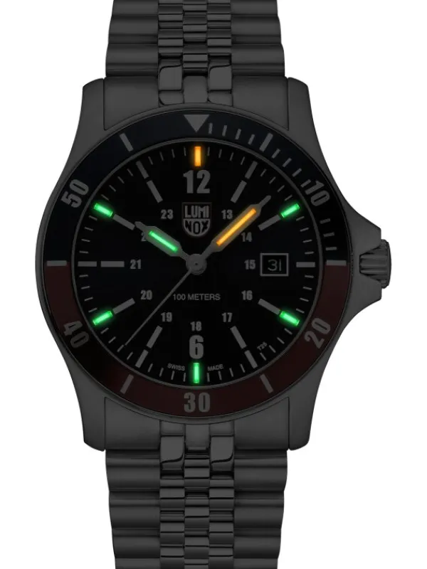 LUMINOX Herrenuhren-SPORT TIMER 0910 SERIES Blau XS.0914