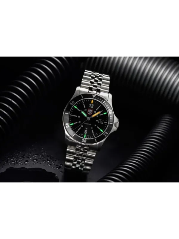 LUMINOX Herrenuhren-SPORT TIMER 0910 SERIES schwarz XS.0911